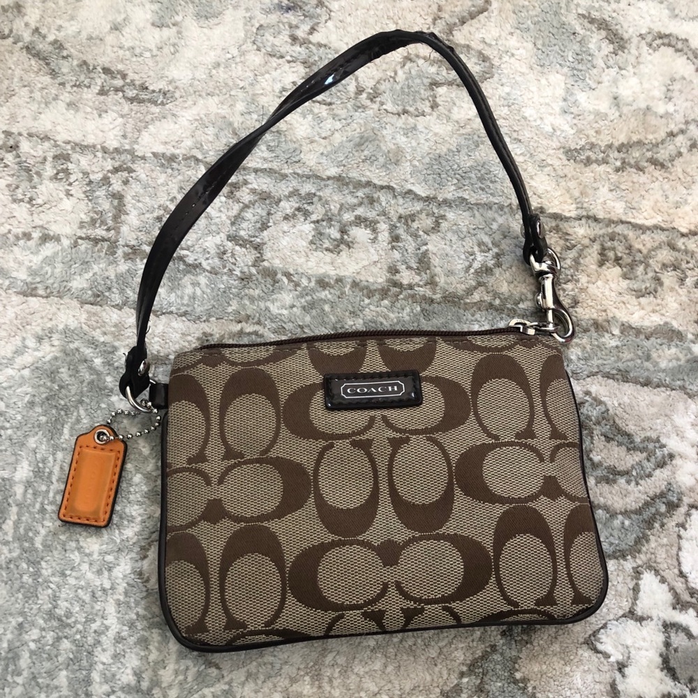 Coach wristlet